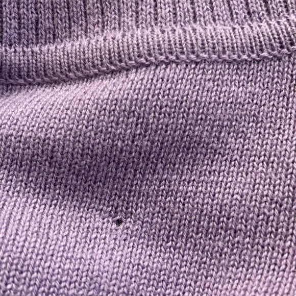 Beautiful lavender cowl neck sweater - Picture 6 of 6